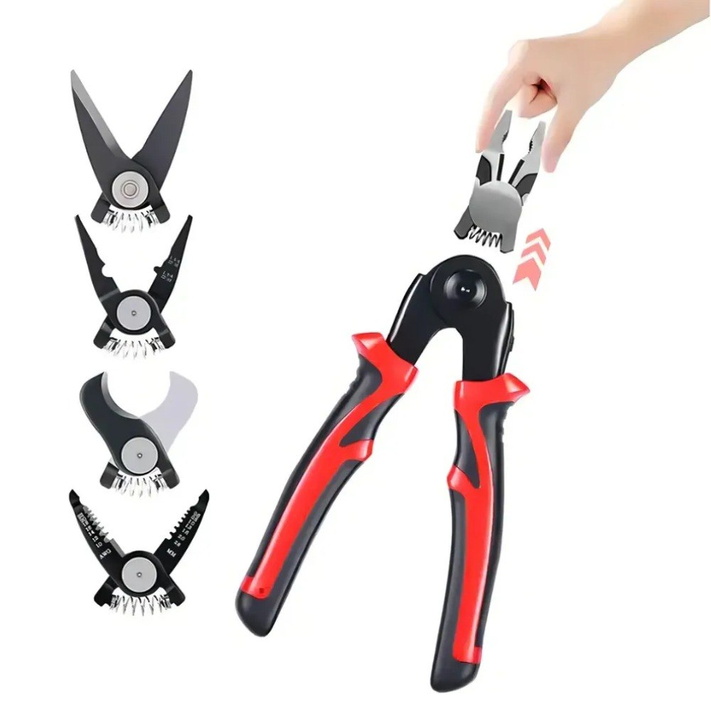 Kit Pinza Alicate Multiherramienta 5 En1